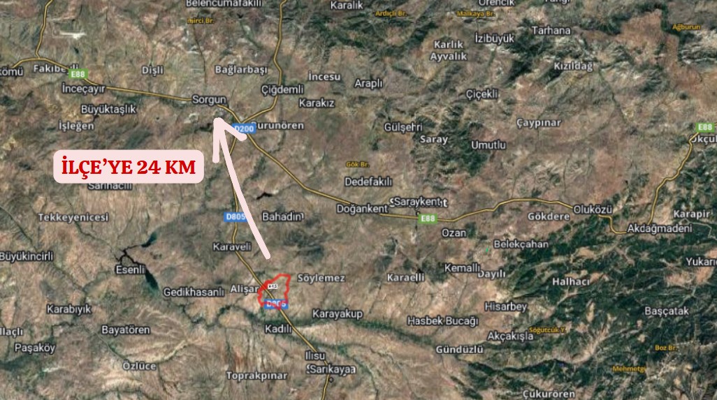 YOZGAT SORGUN TUZLACIK KÖYÜNDE 218M² ARSA SATILIKTIR - YOZGAT SORGUN fotoğraf 8